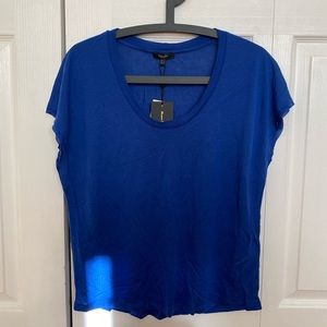 Massimo Dutti blue silky jersey too
